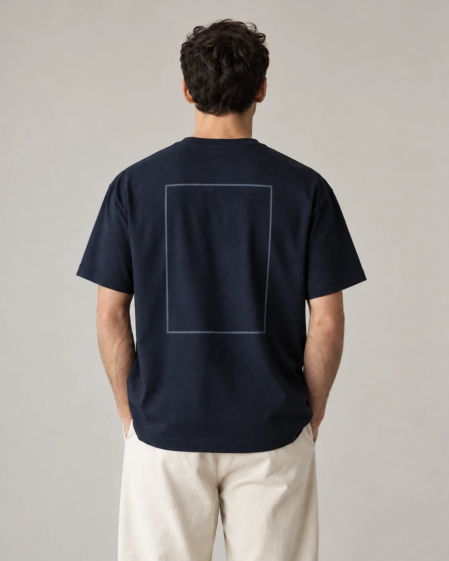 Otra vista de la playera grafico-rosa
