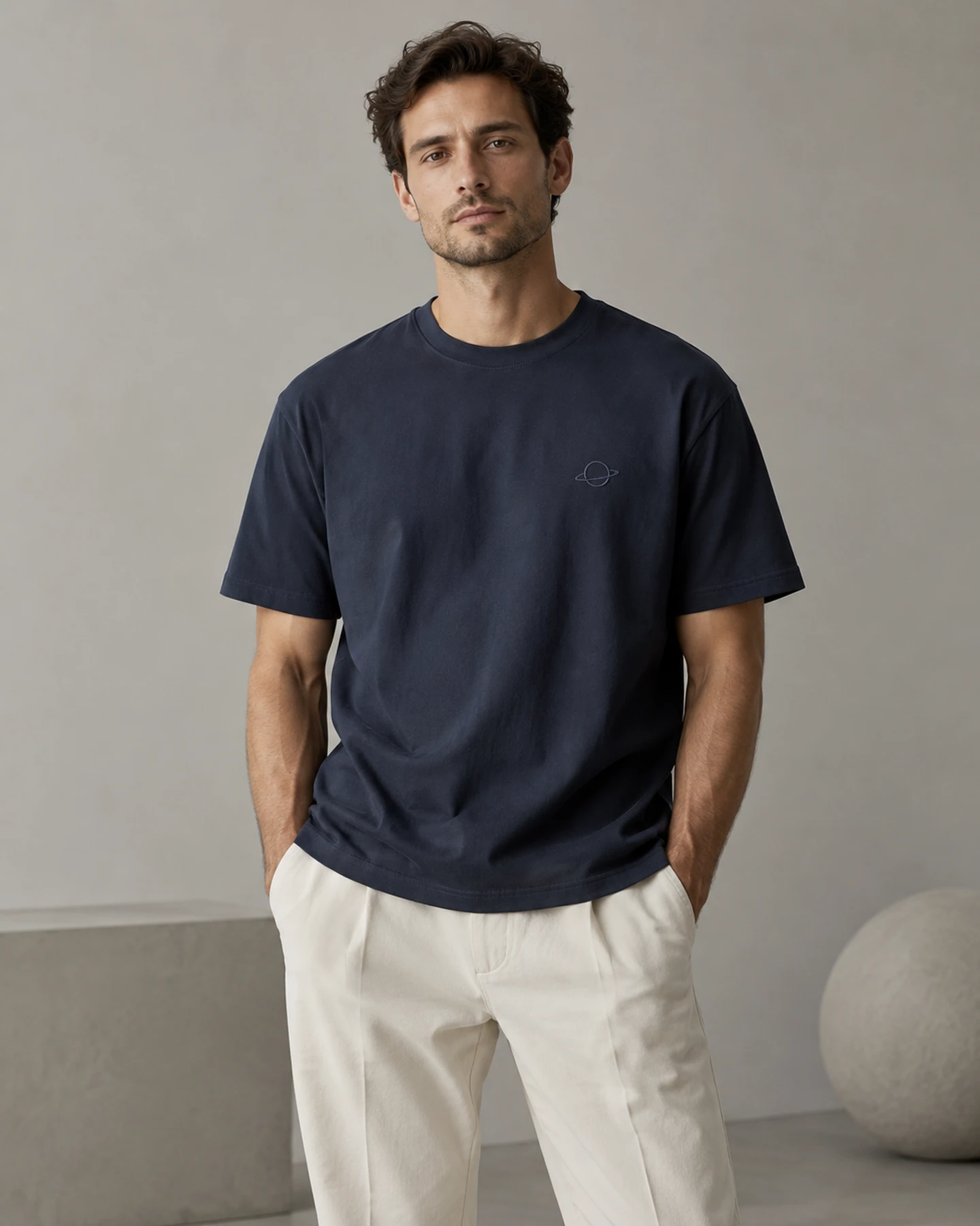 Vista editorial de la playera cobra, fotografía generada para KAIROS CONCEPT